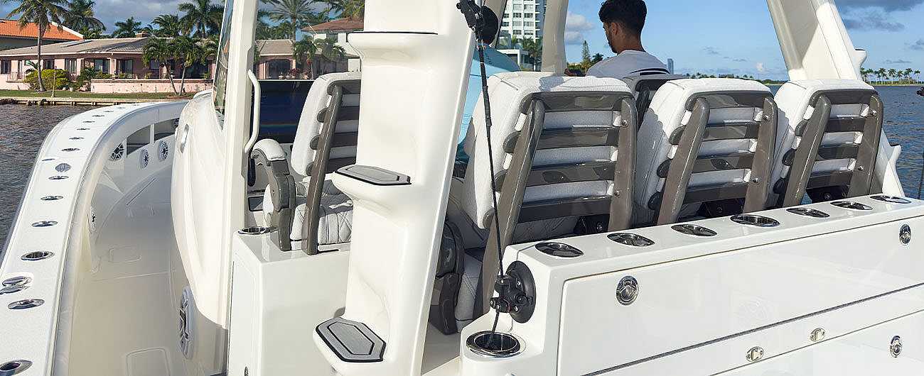 Integrated Steps: Safe, stylish and practical steps allow for easy access to the tower or t-top.